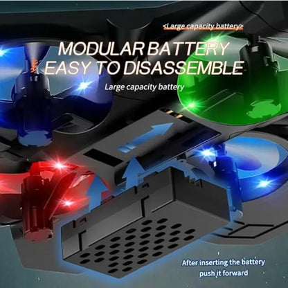 Unisex Kids RC Flying Fighter Jet Toy - Durable EVA Foam, Wireless Remote Controller Aeroplanes, Multiple Flying Modes, Adjustable Speed, Cool Stunt Rotation, Rechargeable Battery, LED Lights, Learning Toy, Auto Return, Ages 6+, Courtyard Play Gift,sohoch